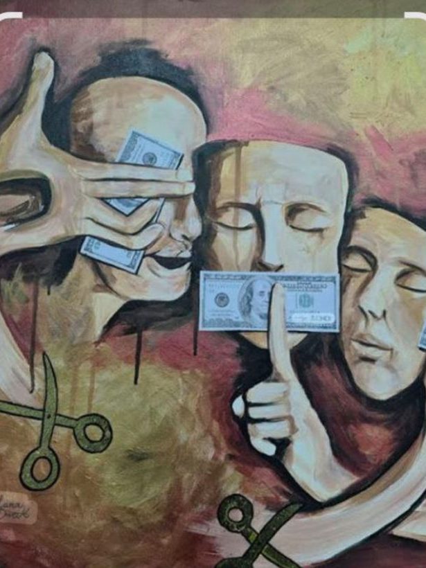 Political Polarization: Threatening Social Cohesion and Undermining Democracy — mask