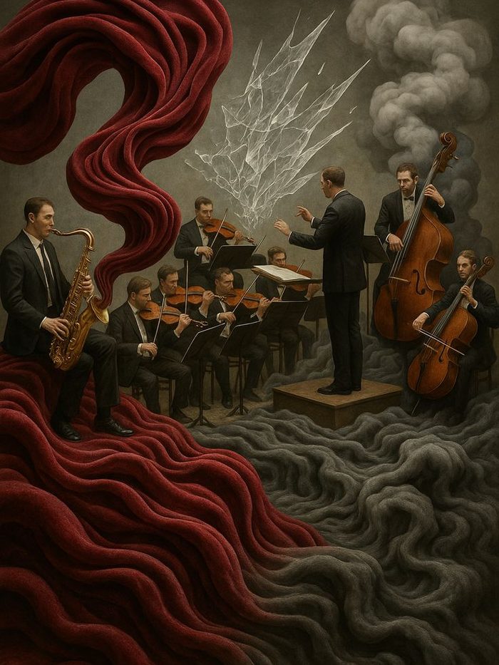 The Symphonic Cacophony — video art still